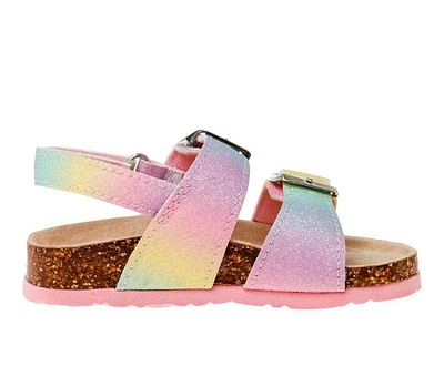 Girls' Laura Ashley Toddler Lacy Buckle Sandals