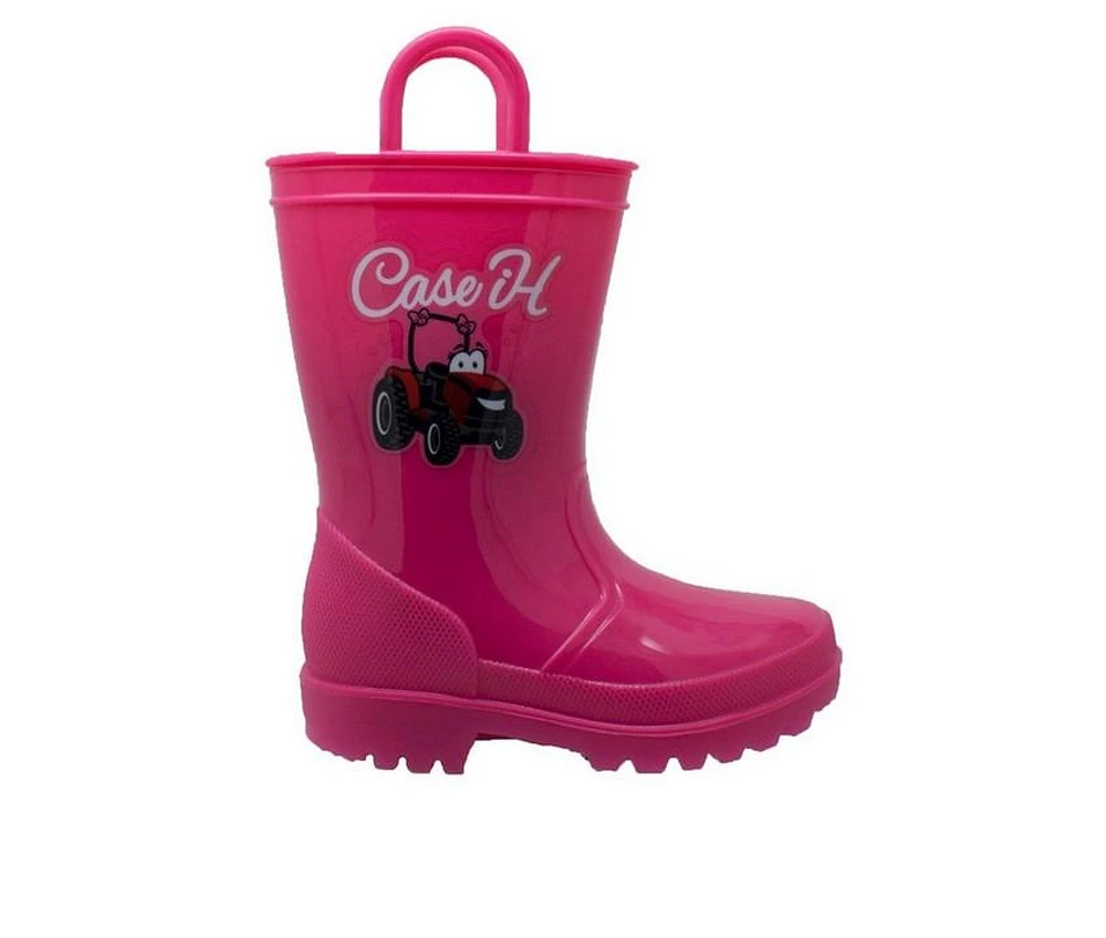 Girls' Case IH Little Kid PVC Light-Up Rain Boots