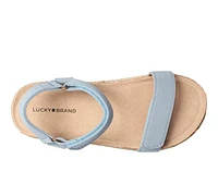 Girls' Lucky Brand Little Kid Haven Espadrille Footbed Sandals