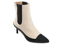 Women's Journee Collection Eleece Stiletto Chelsea Booties