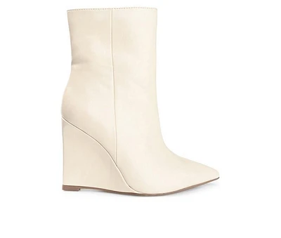 Women's Journee Collection Glorria Wedge Booties