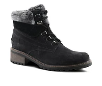 Women's SPRING STEP Cini Combat Booties