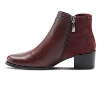 Women's SPRING STEP Kastania Heeled Booties