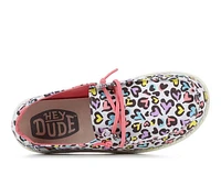 Girls' HEYDUDE Little Kid & Big Wendy Youth Cat Slip-On Shoes