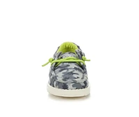 Boys' HEYDUDE Toddler Wally Camodino Slip-On Shoes