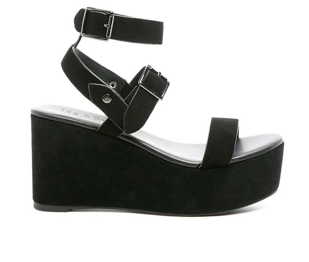 Women's Rag & Co Portia Platform Wedge Sandals