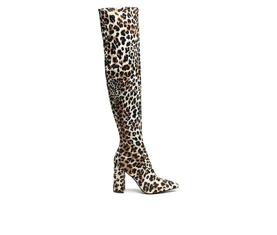 Women's London Rag Flittle Over The Knee Heeled Boots