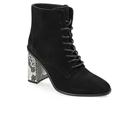 Women's Journee Signature Edda Heeled Lace Up Booties