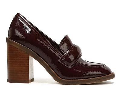 Women's Franco Sarto Raven Block Heel Loafers