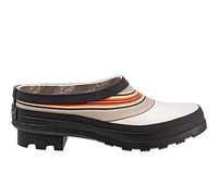 Women's Pendleton Serape Stripe Garden Clog Rain Shoes