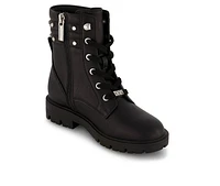 Girls' DKNY Little Kid & Big Stassi Stone Combat Boots