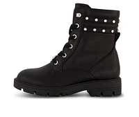 Girls' DKNY Little Kid & Big Stassi Stone Combat Boots