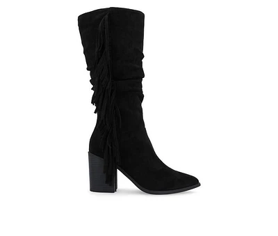 Women's Journee Collection Hartly-WC Mid Calf Western Inspired Boot