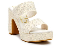 Women's Beach by Matisse Gem Block Heel Platform Sandals