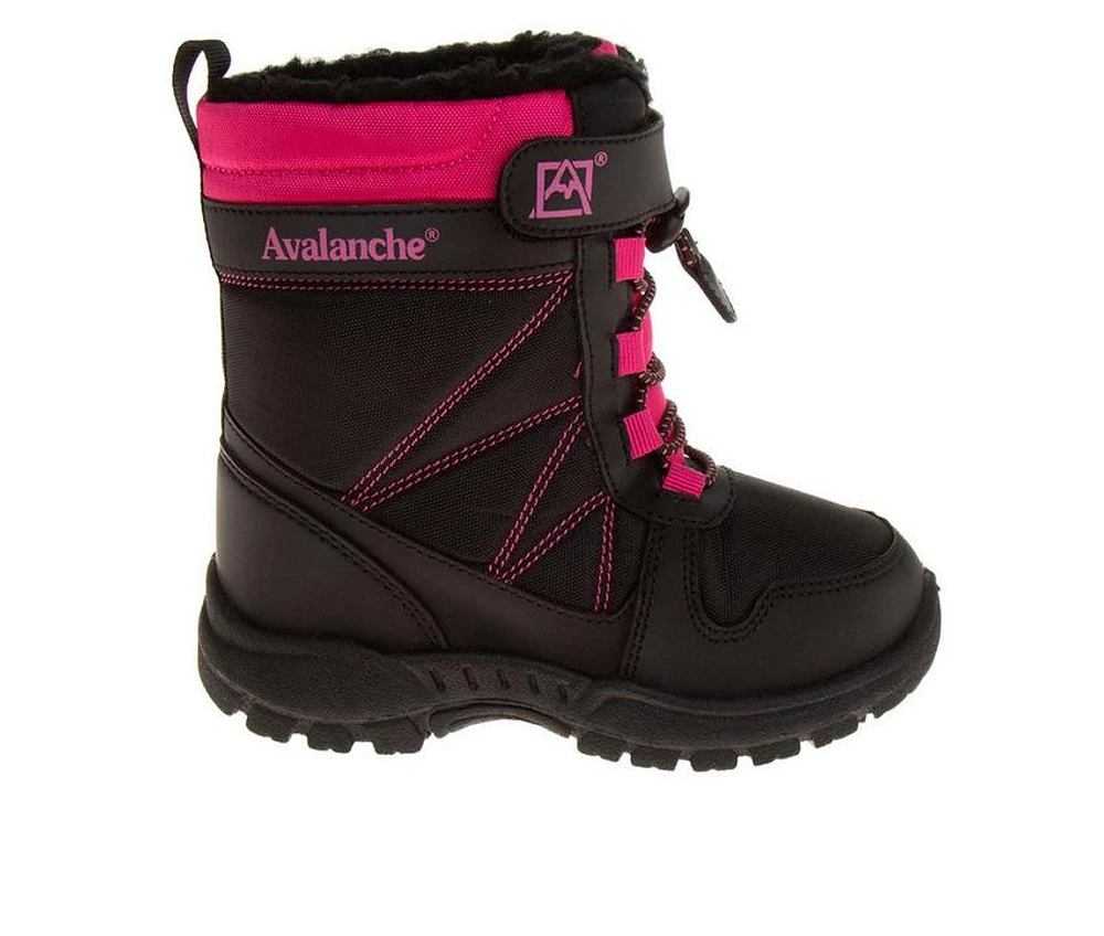 Girls' Avalanche Little Kid & Big Kid Cool Groove Winter Boots