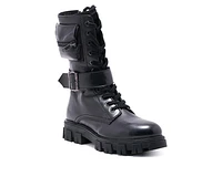 Women's Chelsea Crew Scandal Combat Boots