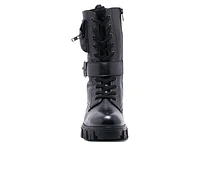 Women's Chelsea Crew Scandal Combat Boots