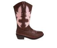 Girls' Kensie Girl Little Kid & Big Dimmit Details Cowboy Boots