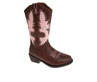 Girls' Kensie Girl Little Kid & Big Dimmit Details Cowboy Boots