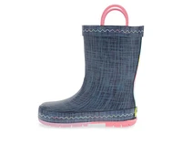 Girls' Western Chief Toddler & Little Kid Jean Patch Rain Boots