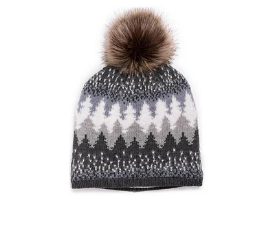 MUK LUKS Vintage Pom Beanie