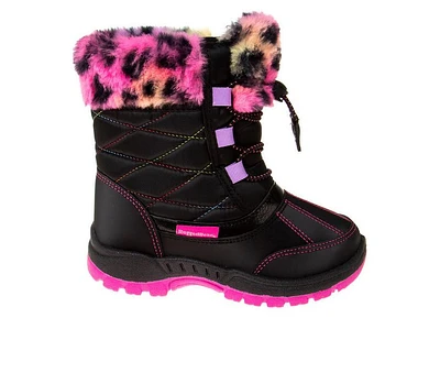 Girls' Rugged Bear Toddler & Little Kid Color Rawr Winter Boots