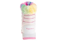 Girls' Rugged Bear Little Kid & Big Pastel Heart Winter Boots
