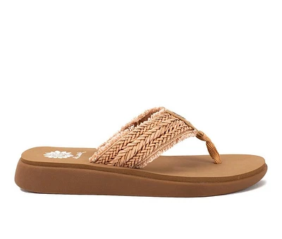 Women's Yellow Box Guppy Flip-Flops