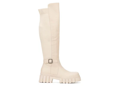 Women's New York and Company Sara Knee High Boots