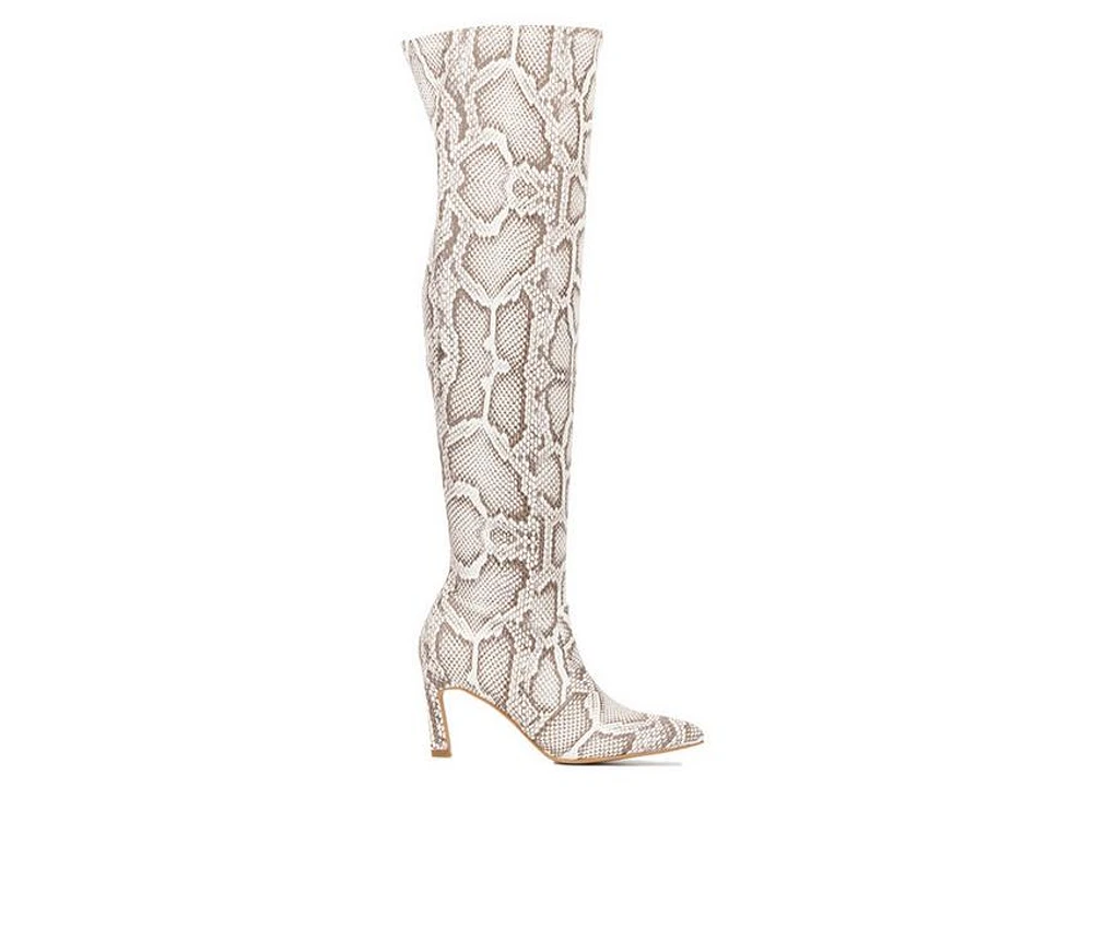 Women's New York and Company Xena Over the Knee Boots