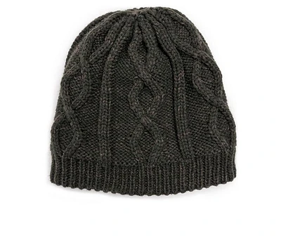 MUK LUKS Men's Cable Heat Retainer Beanie