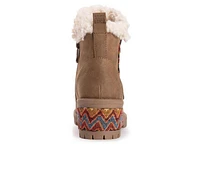 Women's MUK LUKS Norway Halden Wedge Booties