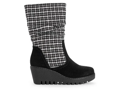 Women's MUK LUKS Vermont Stowe Wedge Boots