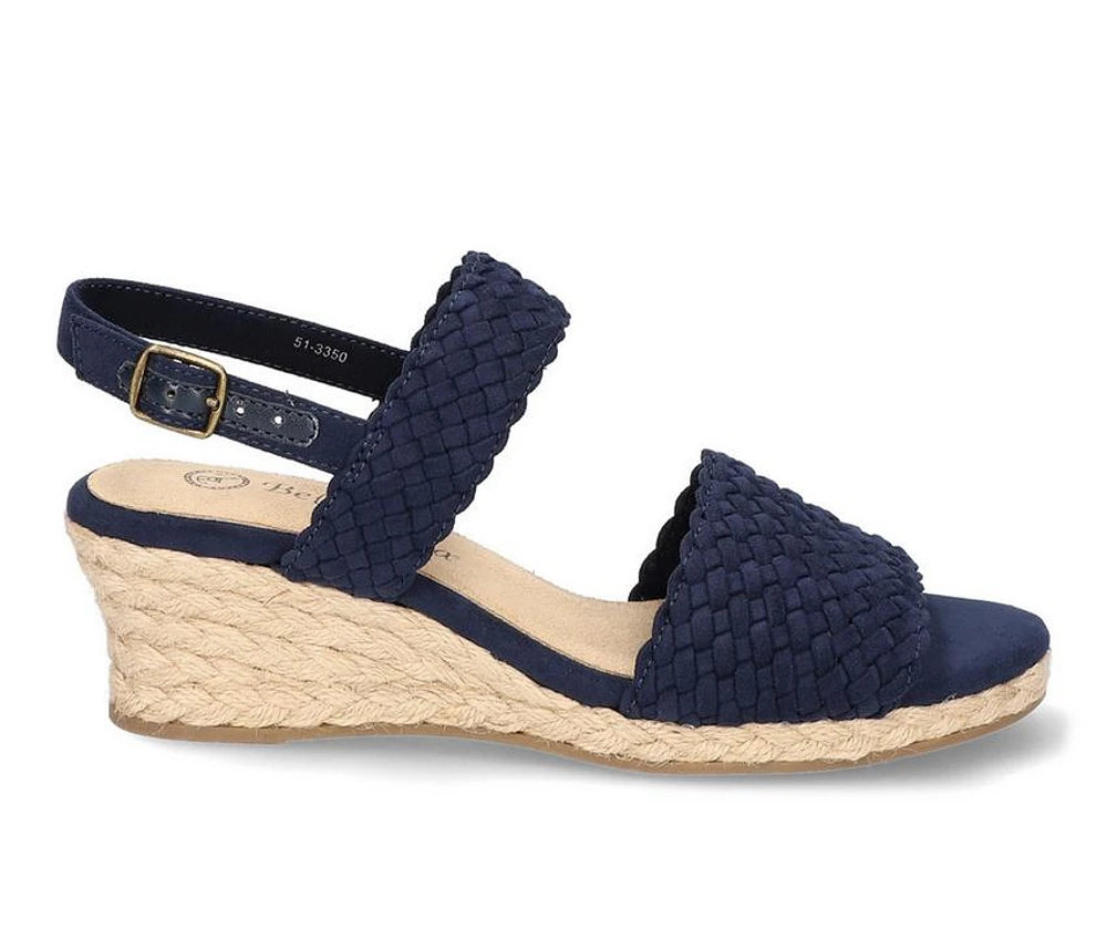 Women's Bella Vita Mariella Espadrille Wedge Sandals