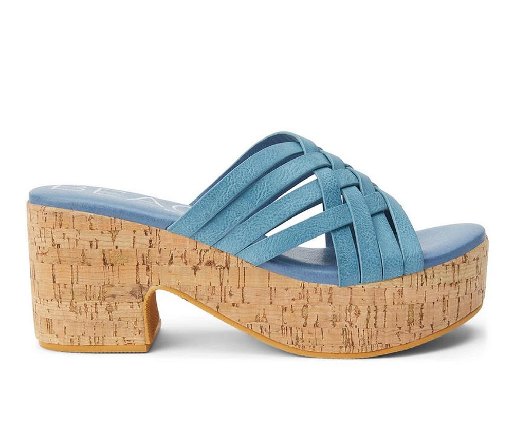 Women's Beach by Matisse Daydream Platform Heeled Sandals
