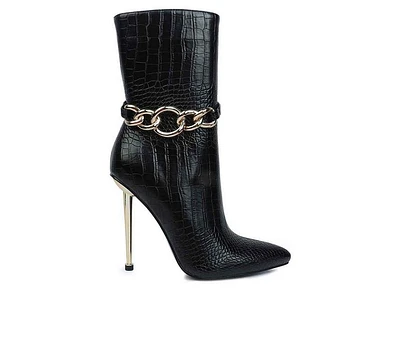 Women's London Rag Nicole Stiletto Booties