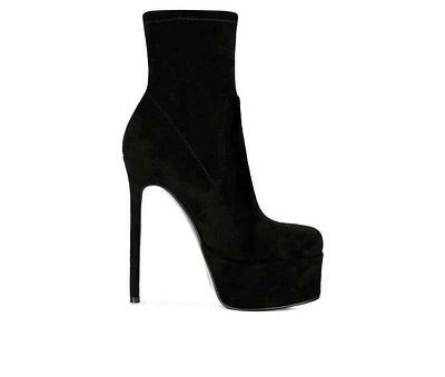 Women's London Rag Clubbing Platform Stiletto Booties