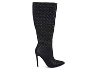 Women's London Rag Tinkles Knee High Stiletto Boots