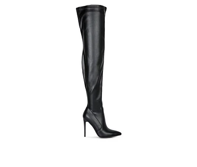 Women's London Rag Gush Over The Knee Stiletto Boots