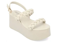 Journee Collection Zannah Platform Wedge Sandals