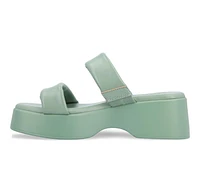 Women's Journee Collection Veradie Wedge Sandals