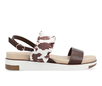 Women's Journee Collection Riya Low Wedge Sandals