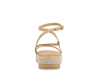 Women's Journee Collection Odelia Espadrille Platform Sandals