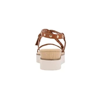 Women's Journee Collection Lindsay Low Wedge Platform Sandals