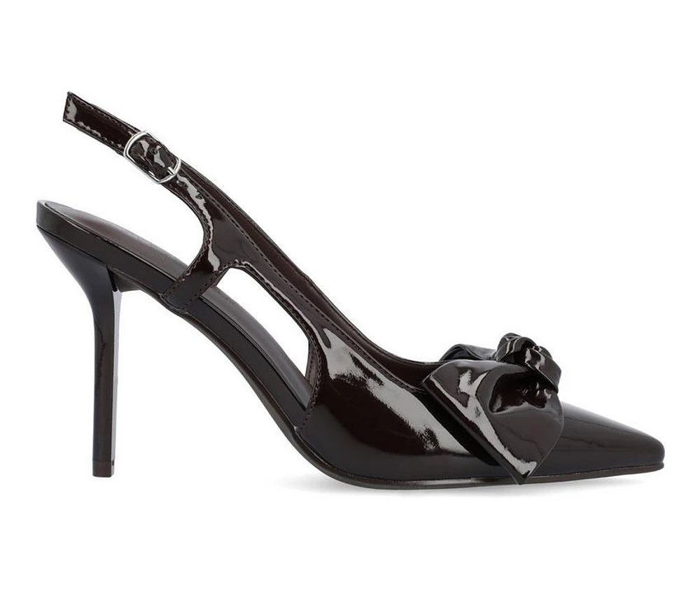 Women's Journee Collection Viera Slingback Stiletto Pumps