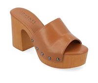 Women's Journee Collection Veda Platform Dress Sandals