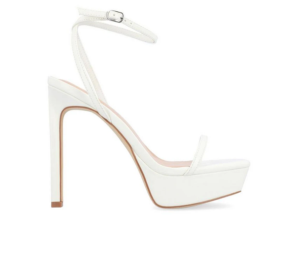 Women's Journee Collection Telilah Platform Stiletto Sandals