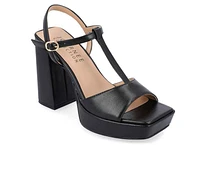 Women's Journee Collection Parson Platform Dress Sandals