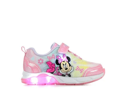 Girls' Disney Toddler & Little Kid Minnie Mouse Light-Up Sneakers