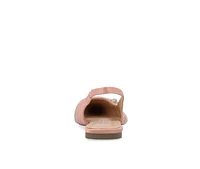 Women's Journee Collection Rebbel Slingback Mules